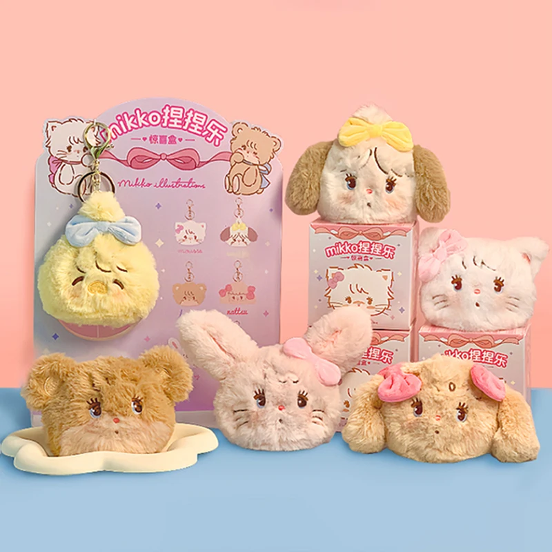 Mikko снижение давления серии глухая коробка Kawaii фигурка плюшевая кукла загадочная