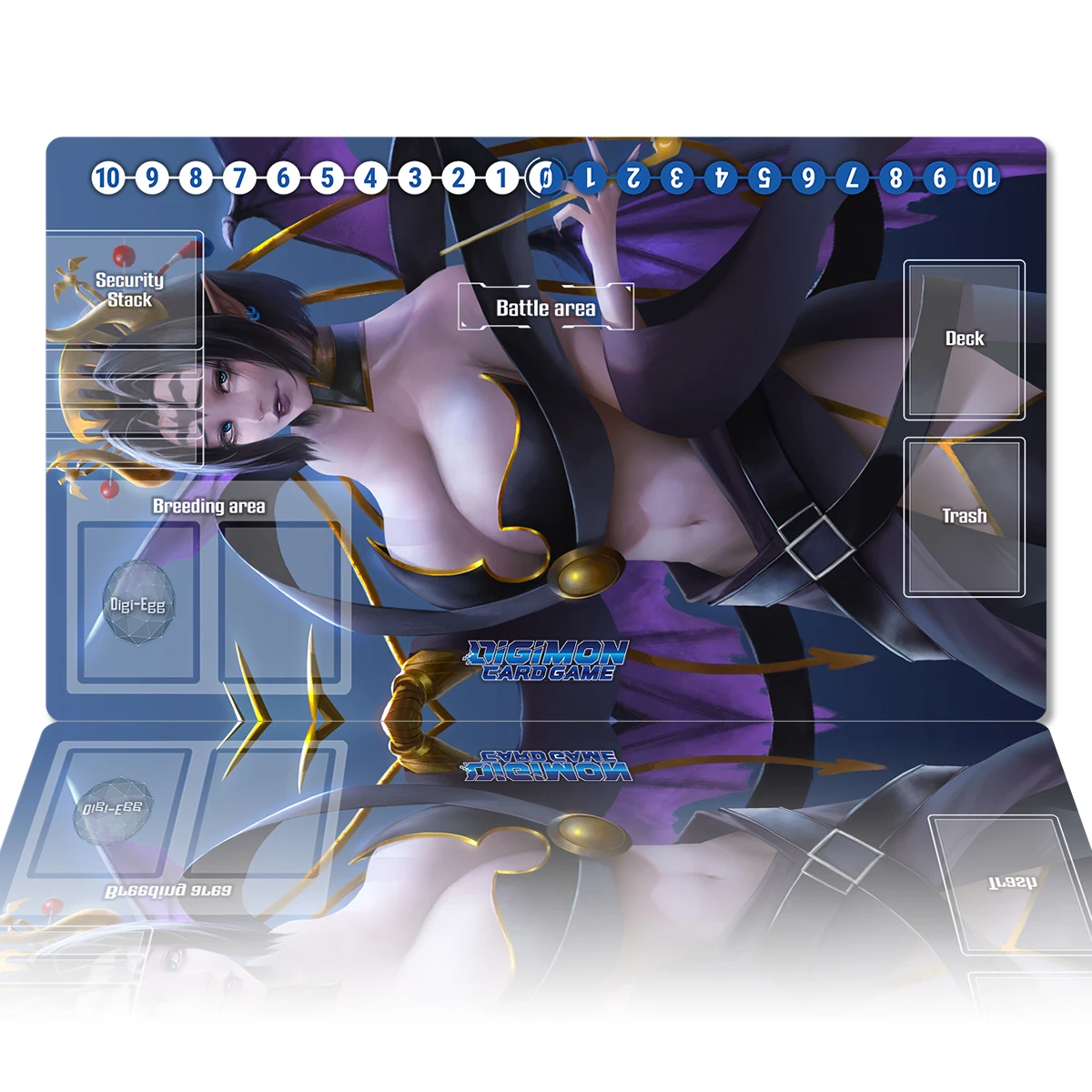 

Игровой коврик Digimon Lilithmon DTCG, настольные аксессуары для игровых зон и сумок
