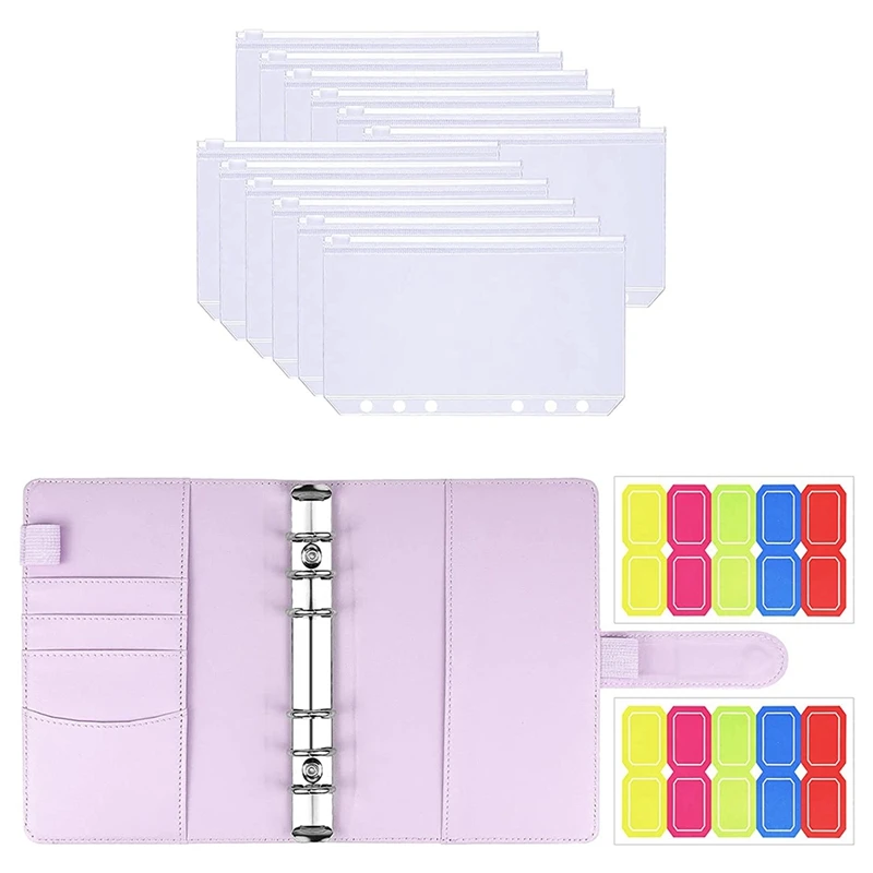 

Budget Binder With Zipper Cash Envelopes For Budgeting,12Pcs Waterproof Cash Budget Envelopes System For Cash