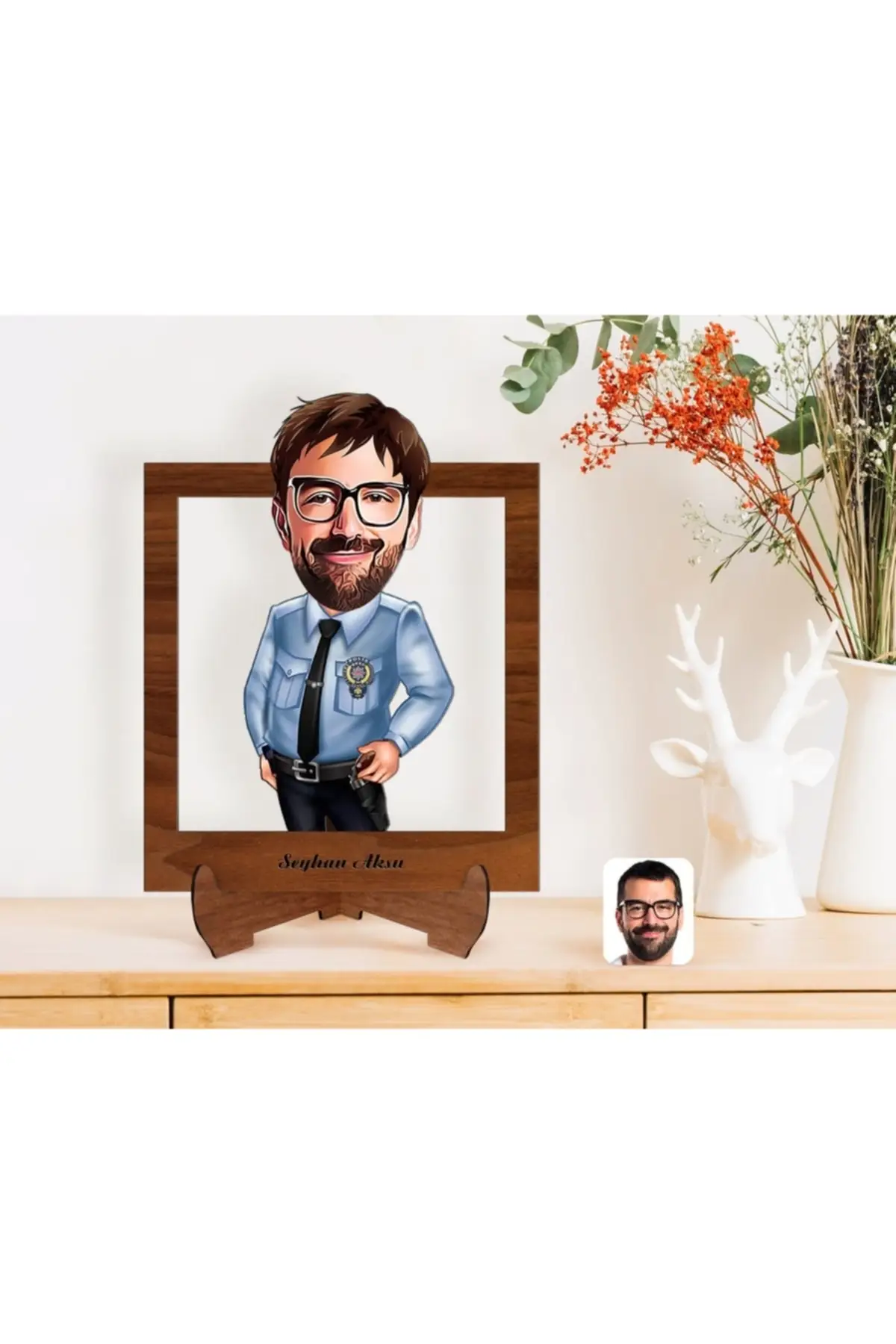 

Personalized Baby bed Wooden Stand 3d Trinket-5