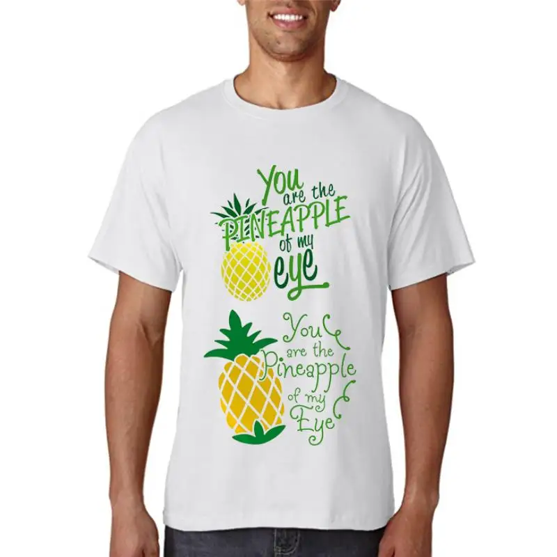 

Футболка женская с коротким рукавом и графическим принтом ананаса