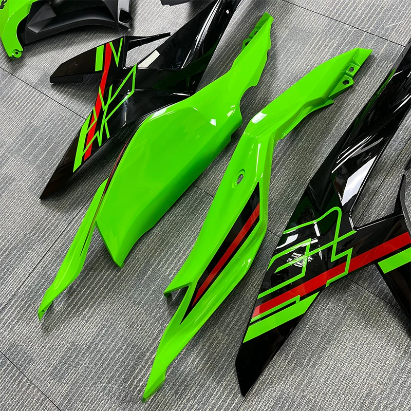 Фото Для Kawasaki Ninja ZX 4R zx 4rr ZX-25R 2020 2021-2023, зеленый обтекатель для мотоцикла, комплект обшивки корпуса из АБС-пластика, можно настроить цвет №3