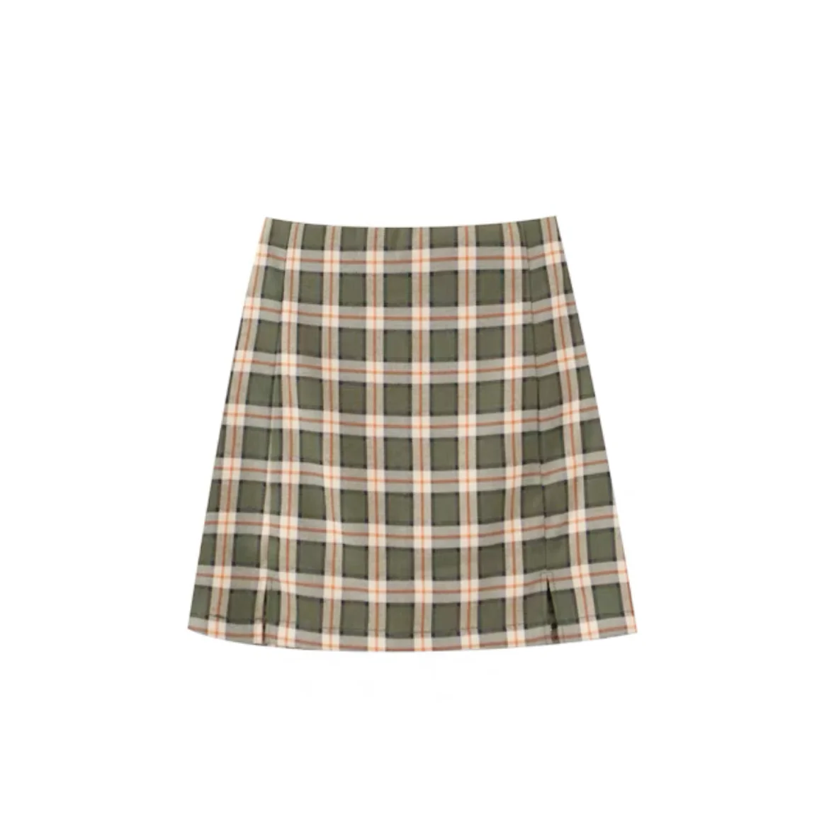 

NIGO Checkered Half Pleated Short Skirt #nigo21398