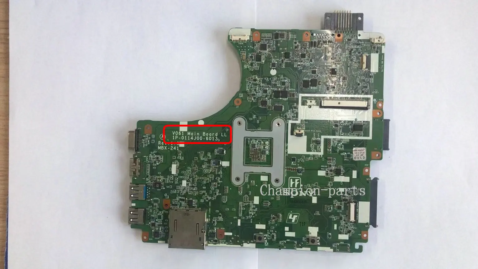 Новая материнская плата V061 1P-0114J00-6013 для ноутбука SONY Vaio vpcMBX-241 CB 90 дней гарантии |