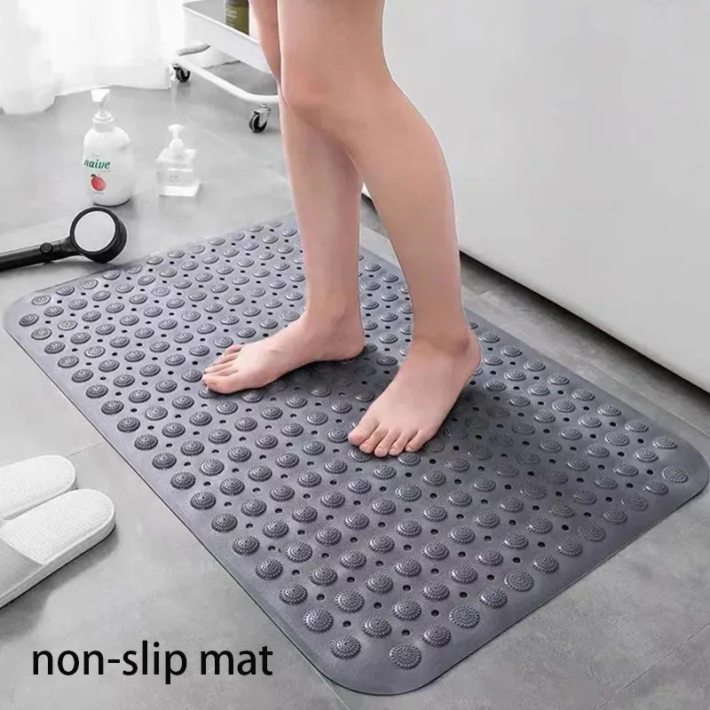 

Xiaomi Shower Bathroom Mat Non Slip Foot Mat Massage Environmental Protection Non Slip Anti Drop Suction Cup Floor Mat