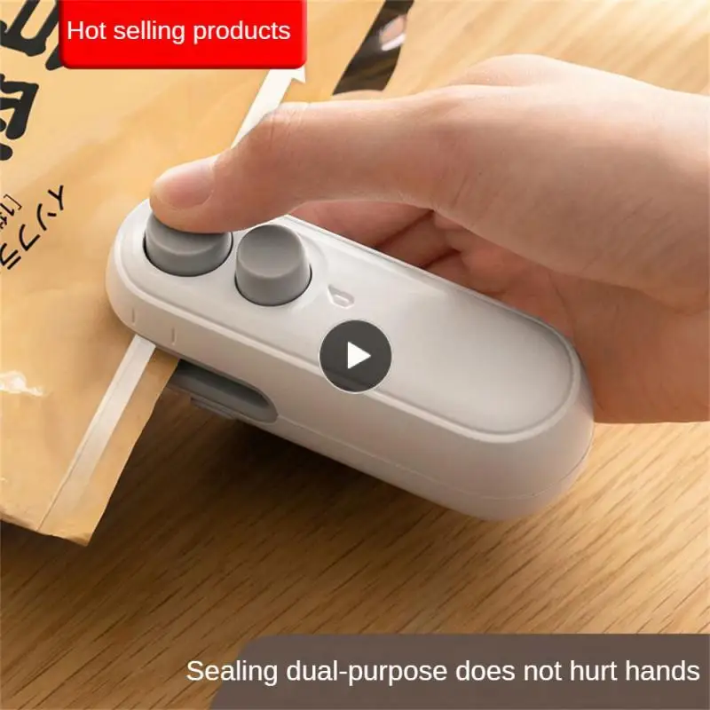

High Temperature Sealing Snack Holder Plastic Tool Snack Sealer Moisture-proof Portable Food Bag Sealer Kitchen Storage Tools