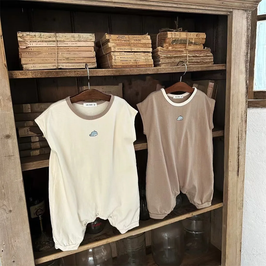 Летний комбинезон для новорожденных