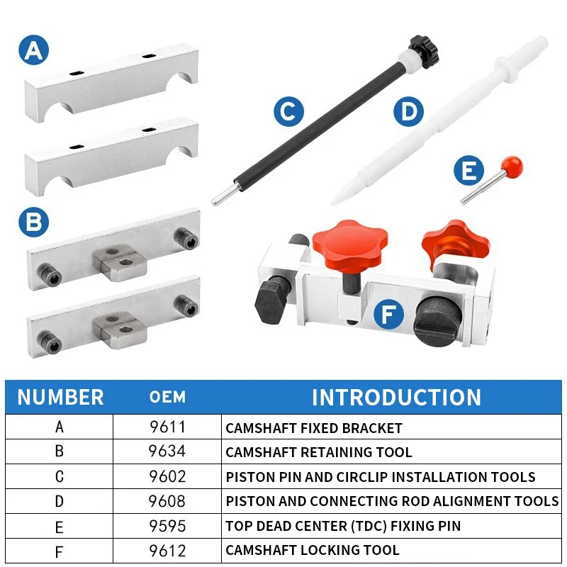 Штифт поршня синхронизации специальный инструмент для разборки и сборки Porsche