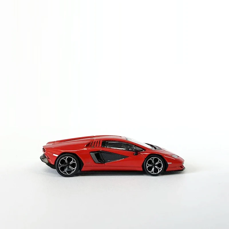 Модель автомобиля MINIGT 1:64 Lambor Countach LPI 800 спортивный автомобиль из сплава красный #