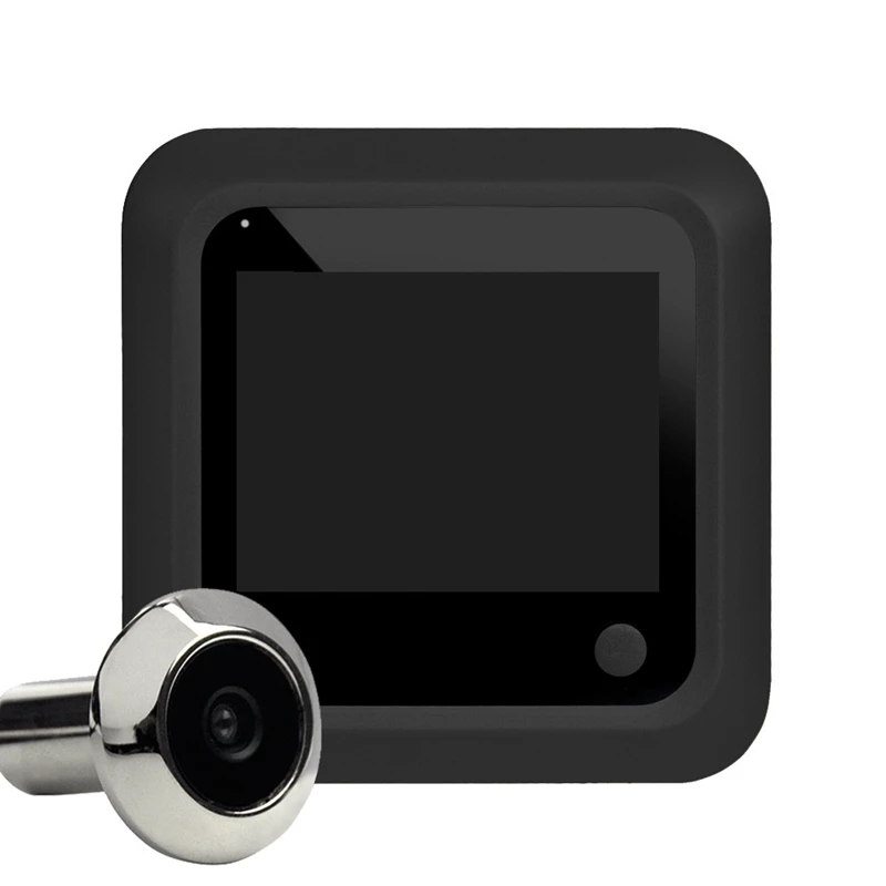 

Hot 3C-Door Peephole Camera, Door Viewer Peephole, 145° Wide-Angle Digital 2.4Inch LCD For Home Apartment Entry Door Front Door