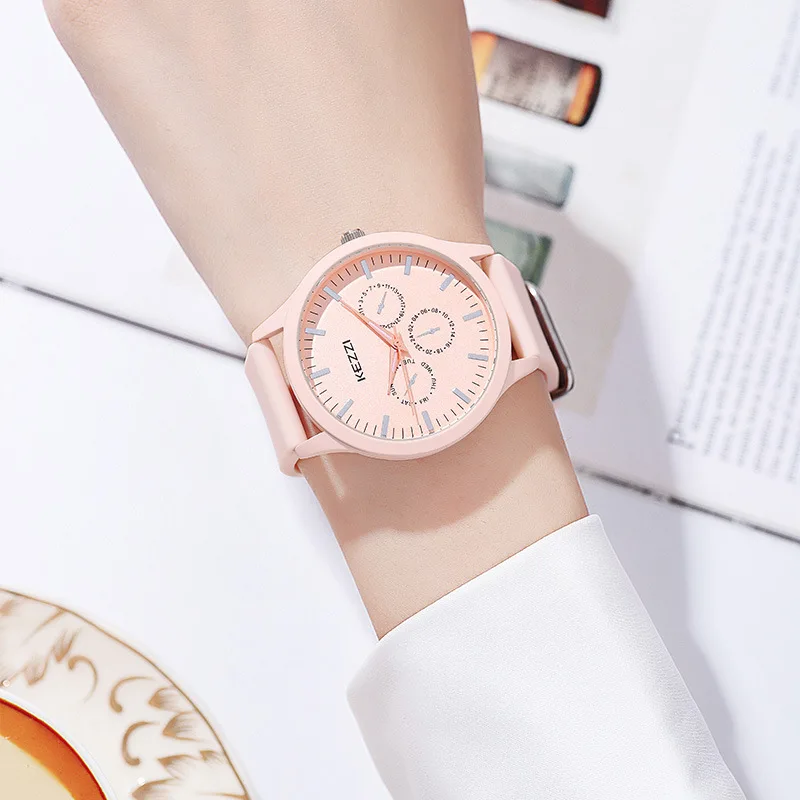 women's watch casual sports style simple niche high-grade sense luminous waterproof and fallproof quartz watch wholesale enlarge