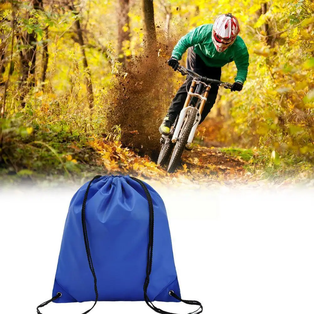 

Helmet Lid Protect Bag Draw Pocket For Motorcycle Scooter Moped Basketball Rainproof Backpack Pocket For Bike Bicycle Full C6I4