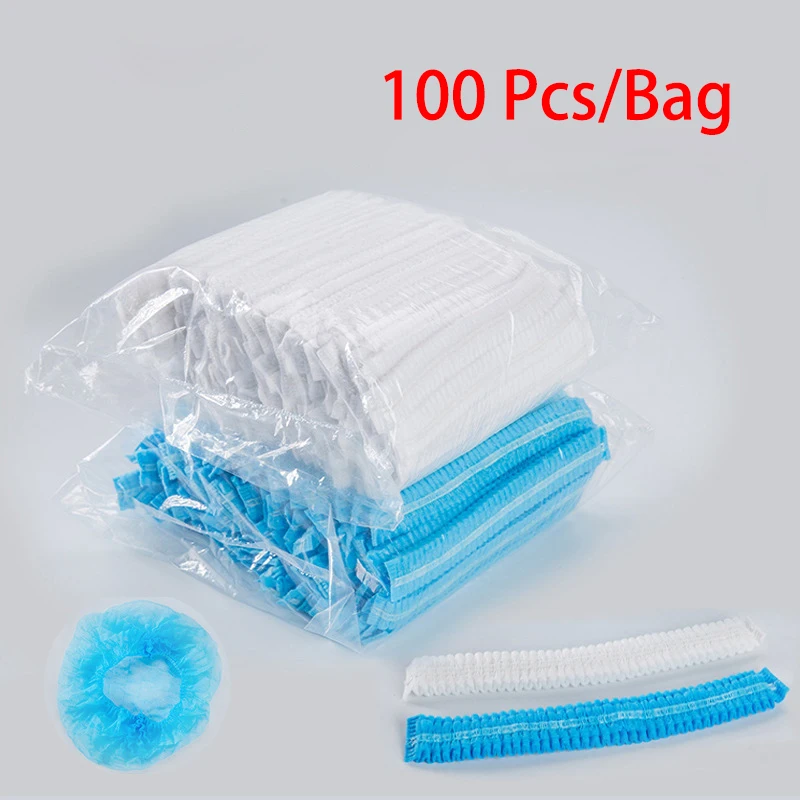 

100 шт., одноразовые шапочки для татуажа бровей