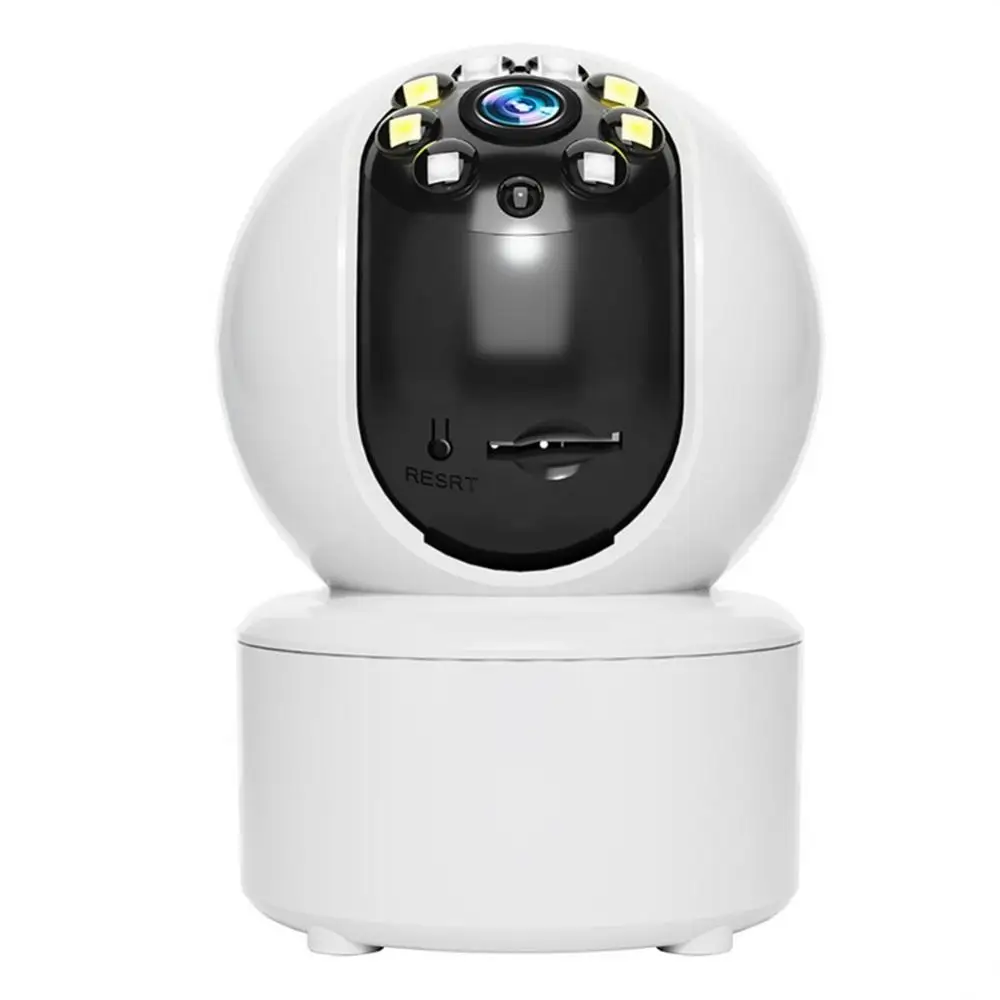 

360 Degree Wifi Wireless Cameras Work With Google Alexa Tuya 2 Way Audio Ip Cctv Cam 3d Noise Reduction Smart Home Night Vision