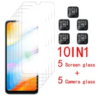 for xiaomi redmi 10c glass for redmi 10a tempered glass 9h full protective screen protector for redmi 10 power c 10c lens glass