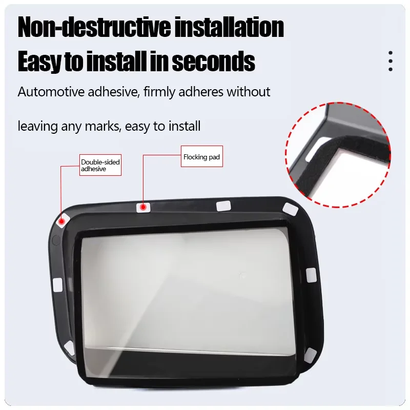 Для Mercedes Benz Smart 3 2023 2024 2025 Smart #3 Car HUD Head Display Защитные чехлы Неотражающие HUD Защита Пылезащитный (art.: 3920ce3d35bdf) - 3920ce3d35bdf