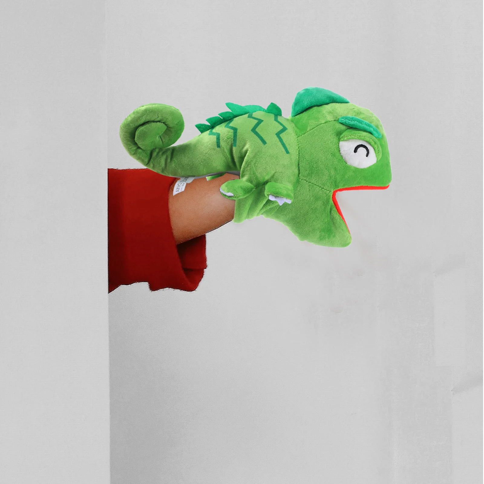 

Lizard Hand Puppet Reptile Toy Puzzle Toys Baby Toddler Plush Cute Movable Mouth