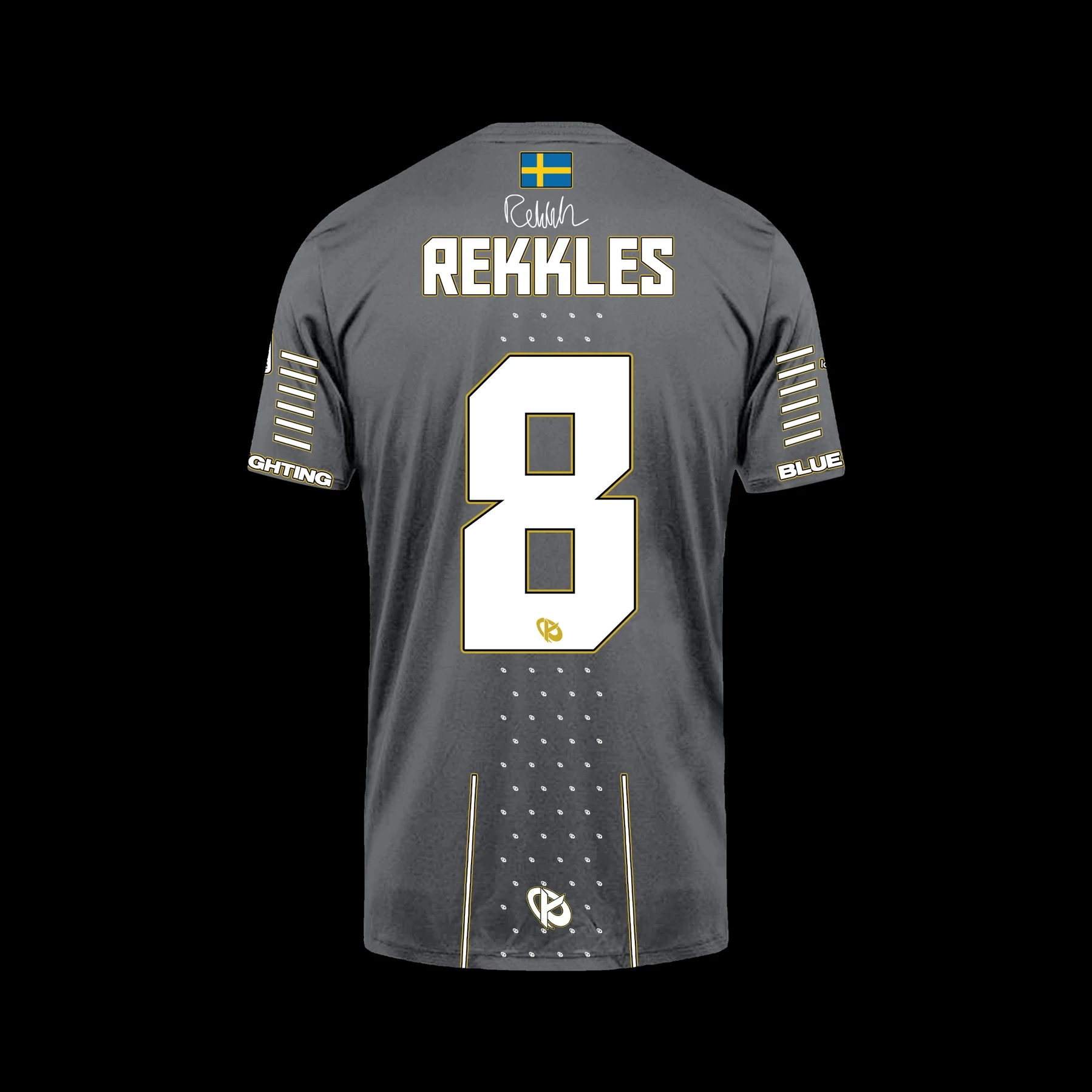 

KARMINE MAILLOT EUM PLAYER EDITION Karmine Corp 2022 Jersey T-Shirt Short Sleeve Esports Uniform Fan Supporter Tee New REKKLES