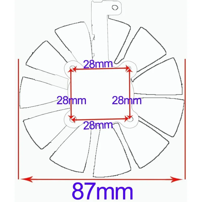 3шт/набор т 129215 су Вентилятор карты sm для Asus ROG Strix vega56 o8g Gaming