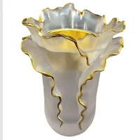 new golden chinese cabbage crystal backflow incense burner liuli censer burners saudi arabia christmas decorations for home gift