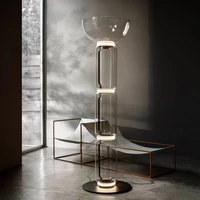 italy design glass led floor lamps floor lights art stand lamp for living room contemporary floor lamp room decoration
