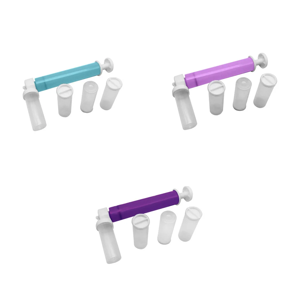 

Аэрограф для украшения тортов, трубка для раскрашивания тортов, пластиковая трубка для распыления десертов, синяя трубка для выпечки