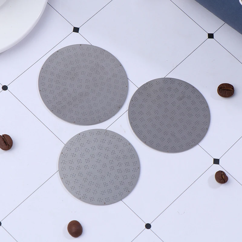 Фильтр для кофе из нержавеющей стали термостойкая сетка бариста 51/53/58 мм