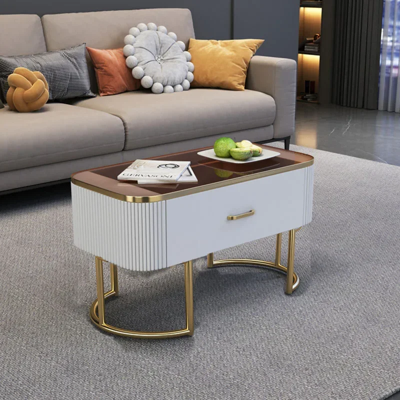 Роскошные журнальные столики в Северном стиле для гостиной современные милые