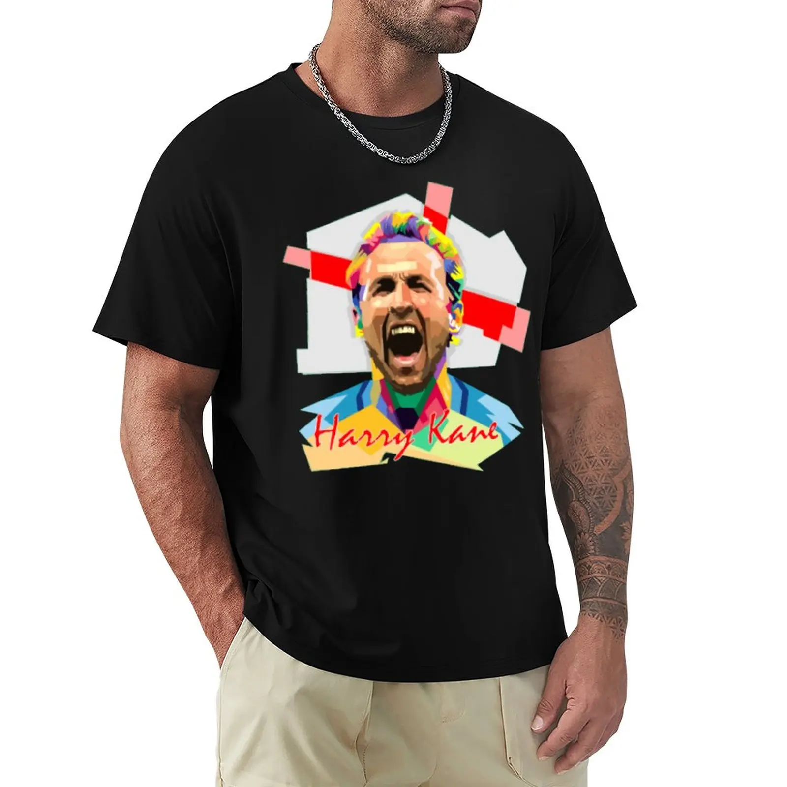 

T-shirts England Harryss And Kaness 13 Football Team Sports Funny Graphic Title Home USA Size top Quality