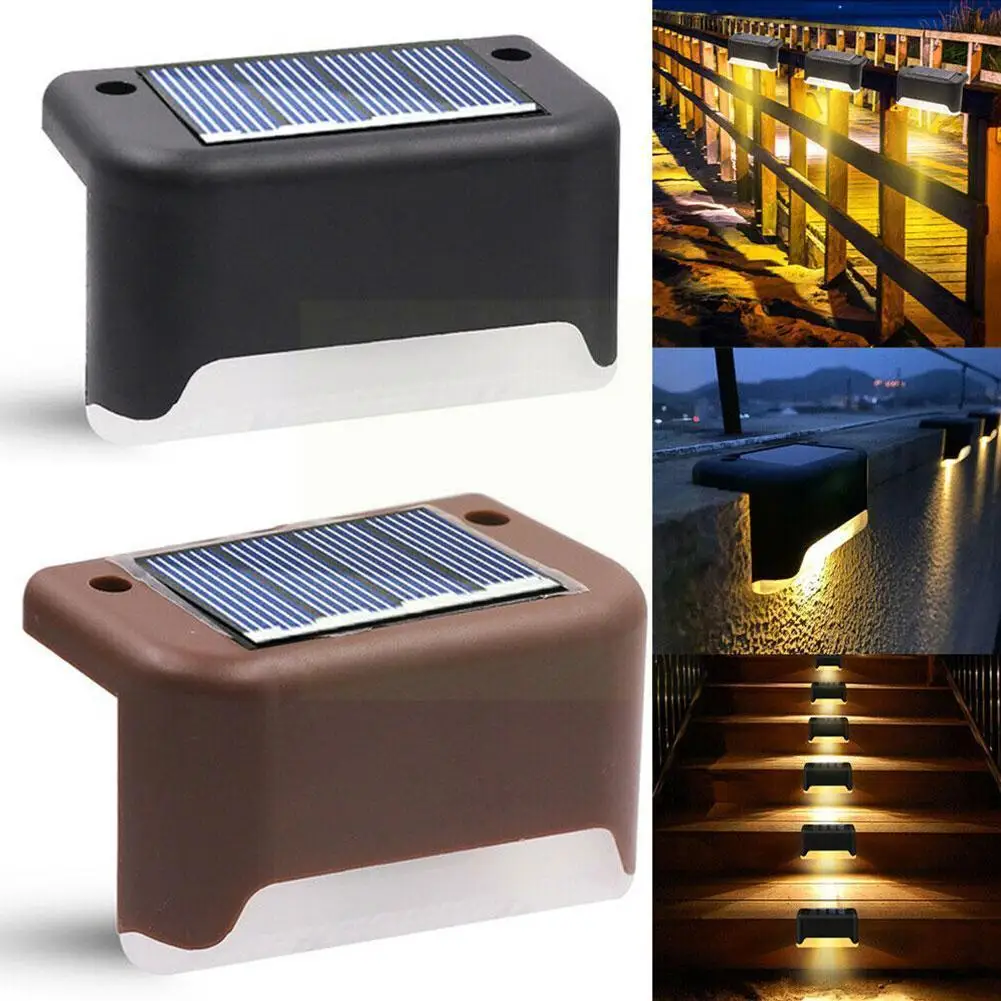 

Led Solar Stair Light Waterproof Outdoor Garden Passage Light Courtyard Step Light Landscape Terrace Guardrail C7d1