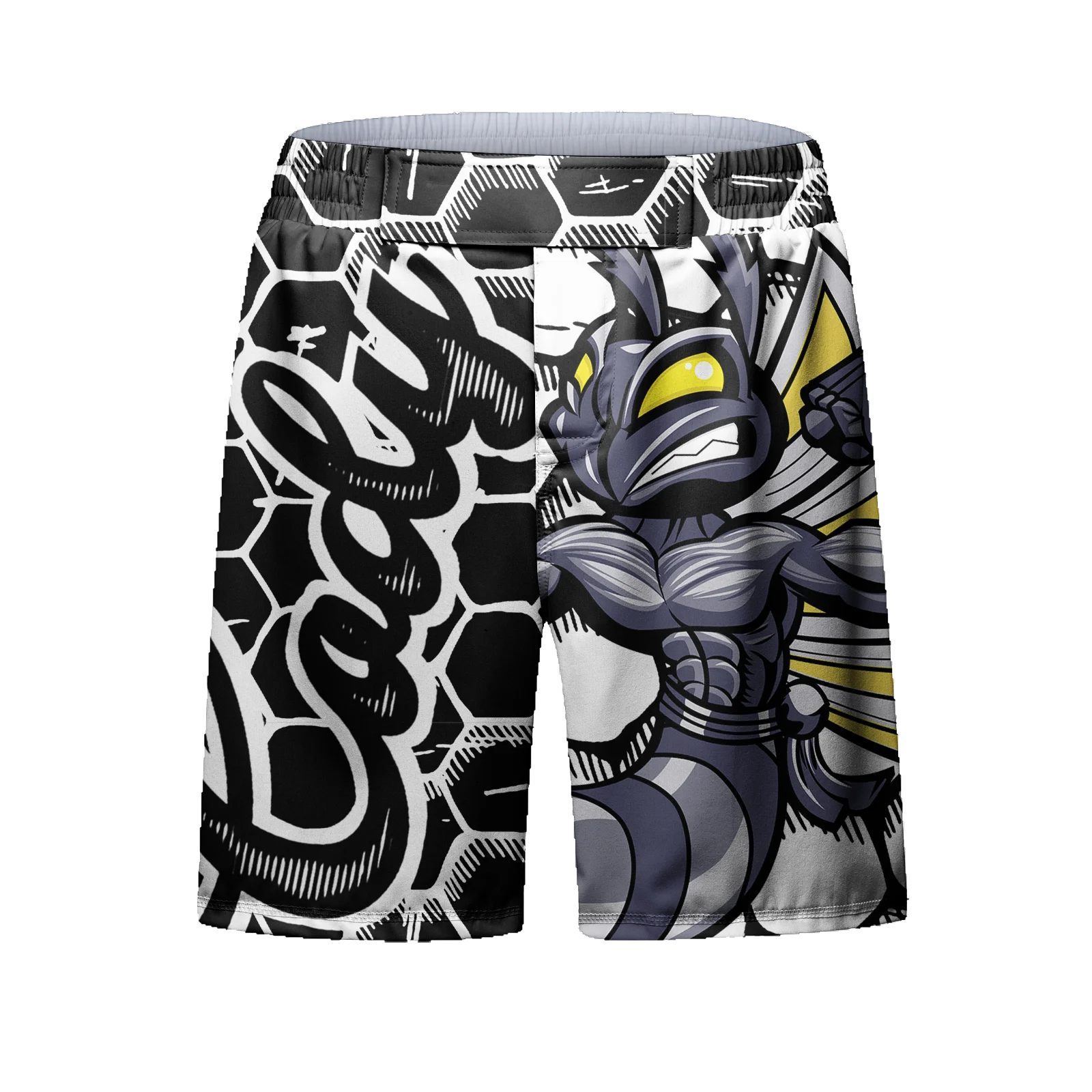 Дышащие боксерские шорты Codylundin с принтом экрана в офисном магазине для