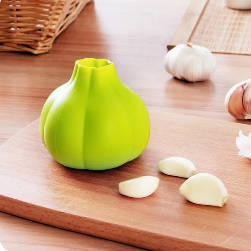 

Manual Garlic Peeler Creative Kitchen Silicone Soft Garlic Peeler Garlic Peeling Tool Simple and Convenient Kitchen Gadgets