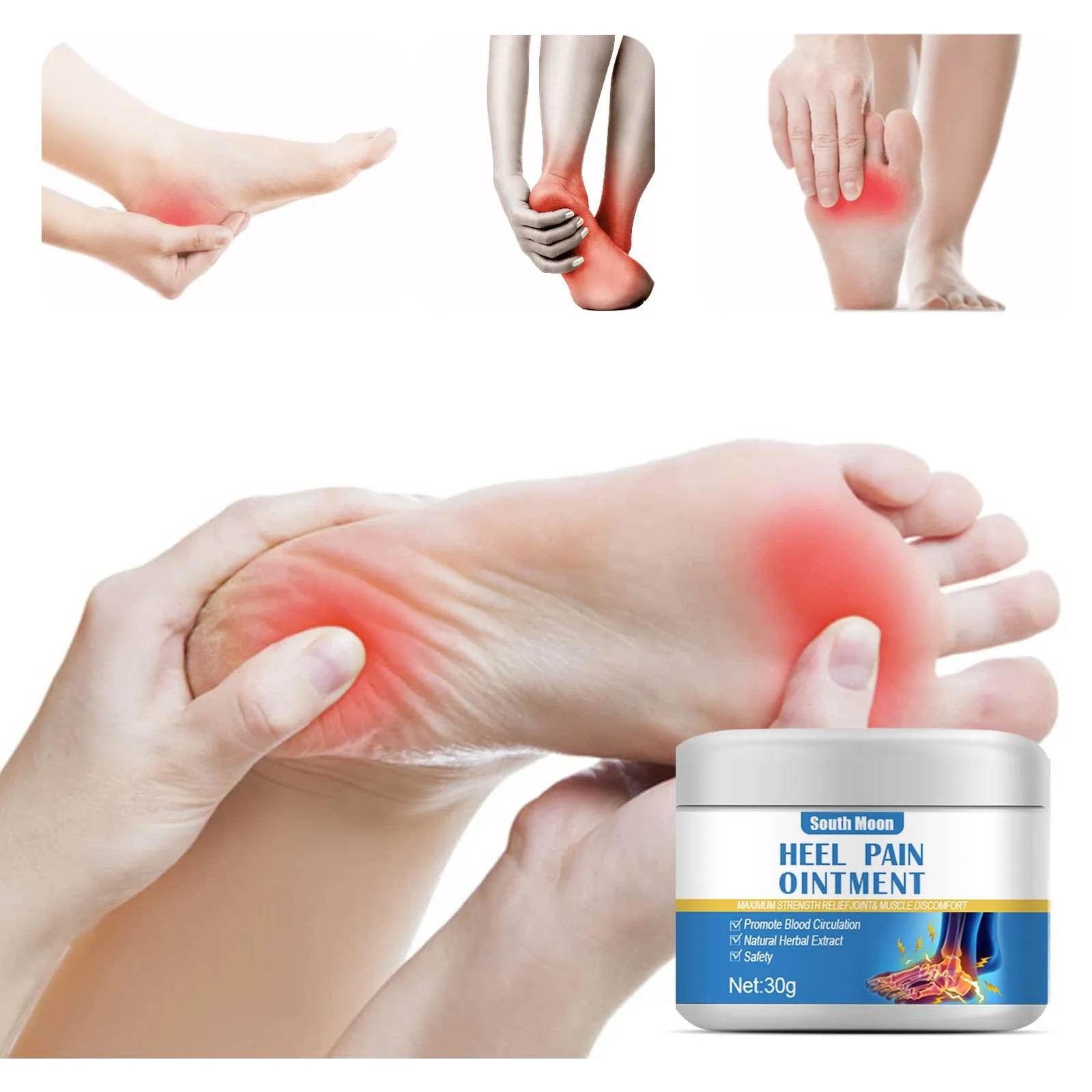 

Massage Spur Stiffness Joint Ointment Joint Arching Bunion Heel Heel Toe Foot Care