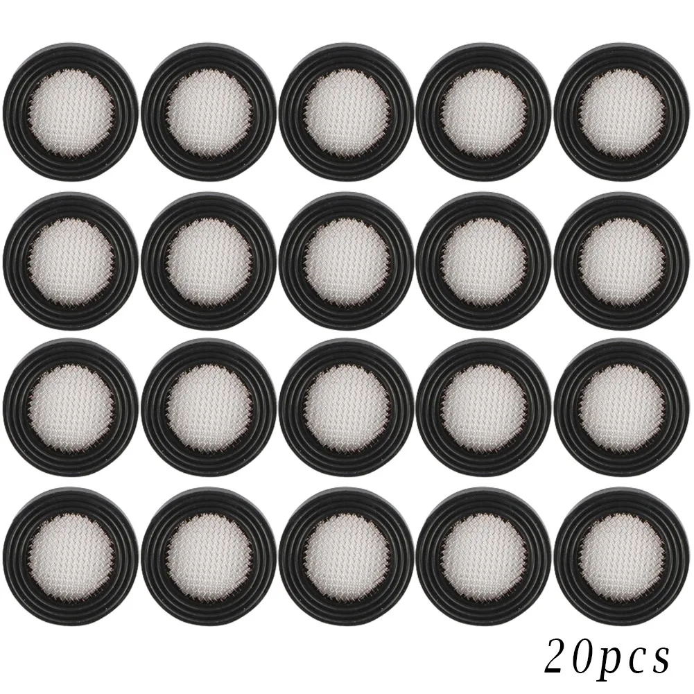 

Home Shower Filter Washer Gasket Replace Replacement Rubber Set Black G3/4