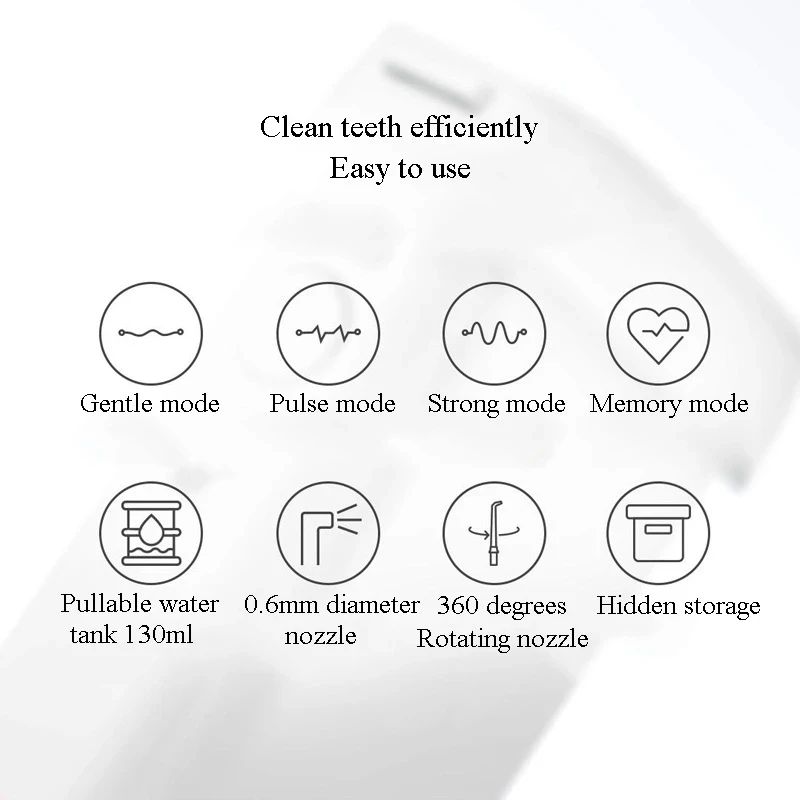 Портативный ирригатор для полости рта M6 Plus