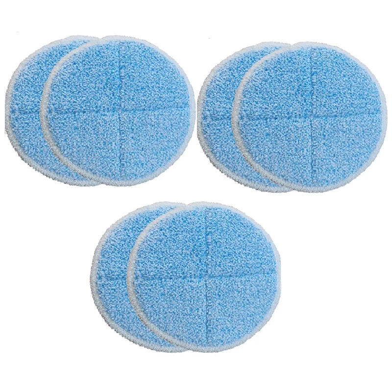 

6 Pack Replacement Pads Heavy-Duty Scrub For Bissell Spinwave 2039A, 2124, 2307, 2315 Powered Hard Floor Mop