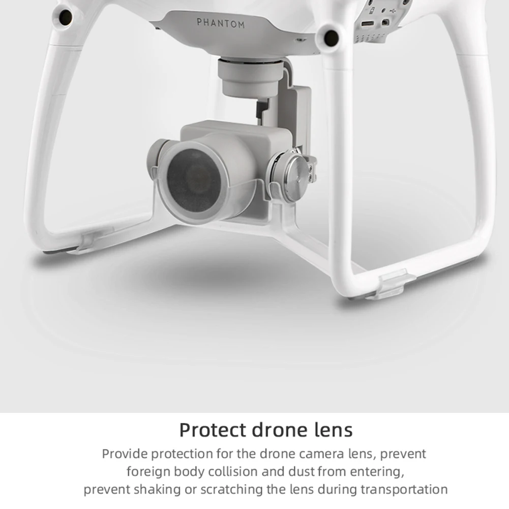 

Прозрачный карданный стабилизатор крышка объектива карданный защитный чехол для камеры чехол для DJI Phantom 4 Pro Аксессуары для дрона
