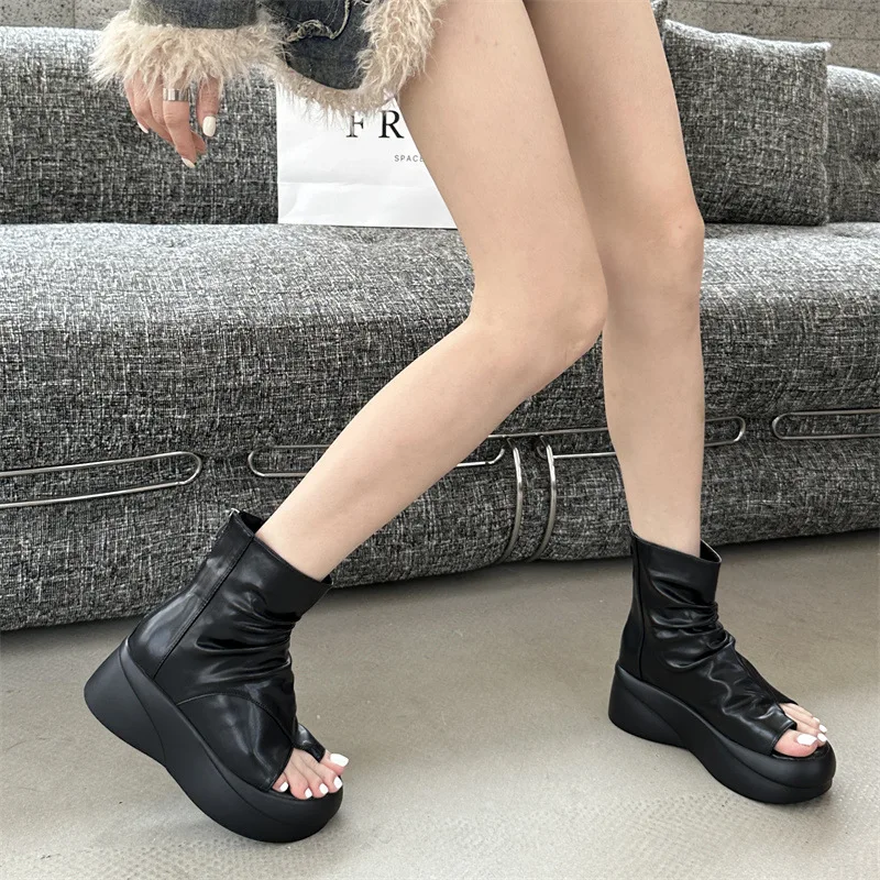 Обувь Женские сапоги Осенние сапоги-Женская роскошная дизайнерская зимняя обувь