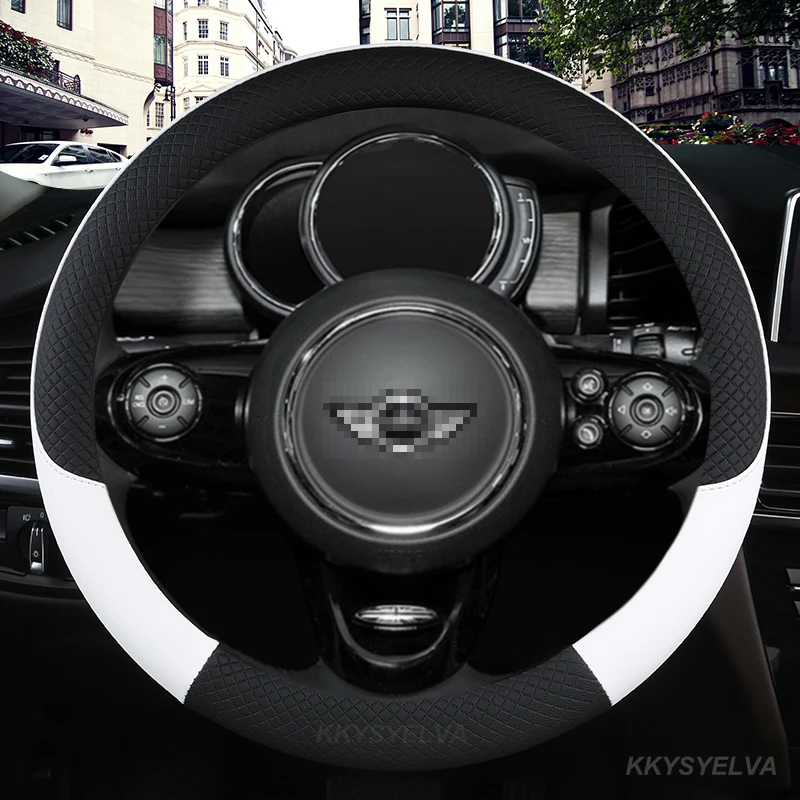 

Искусственная кожа, 38 см, Φ для Mini Cooper S JCW One D F54 F55 F56 F57 F60, автомобильные аксессуары