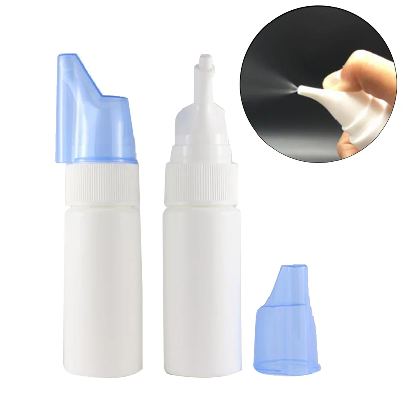 

30/50/100ml Travel Portable Mini Spray Empty Neti Pot Bottles for Women Men Adult Children Nose Wash Nasal Cleaner