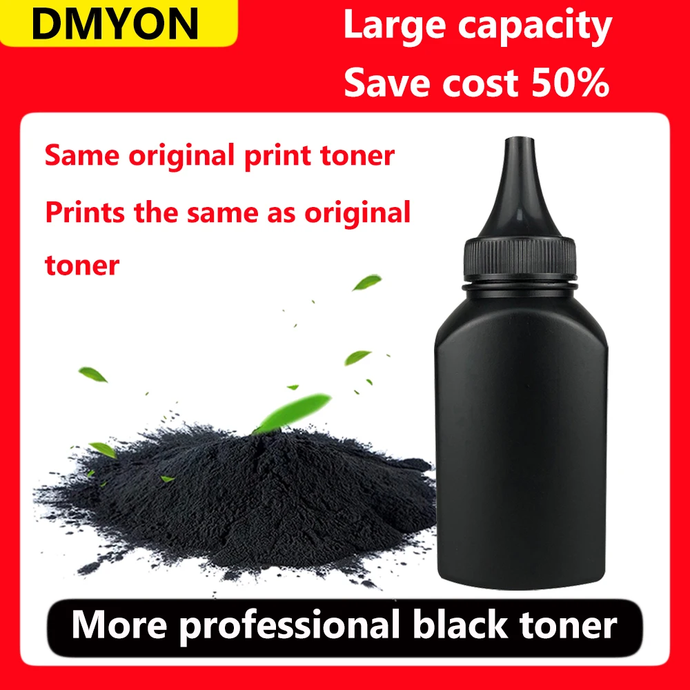 DMYON Black Refill Toner Powder Compatible for Canon CRG912 Printer LBP 3010 3100 6000 6018 Toner Cartridges