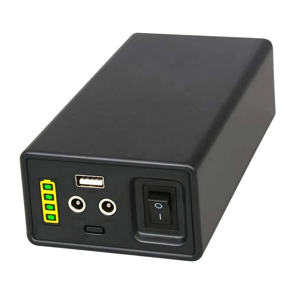 

Promotional High Capacity 18650 lithium ion battery Power Bank 12800mah Portable Smart 12V Universal Powerbank
