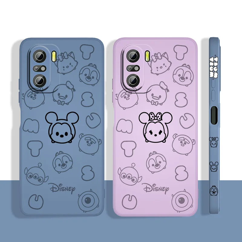

Disney Cute Mickey Mouse For Xiaomi Redmi K50 K40 10X 10 9T 9AT 9A 9C 9 8A 8 7 6A Gaming Pro Liquid Left Rope Phone Case