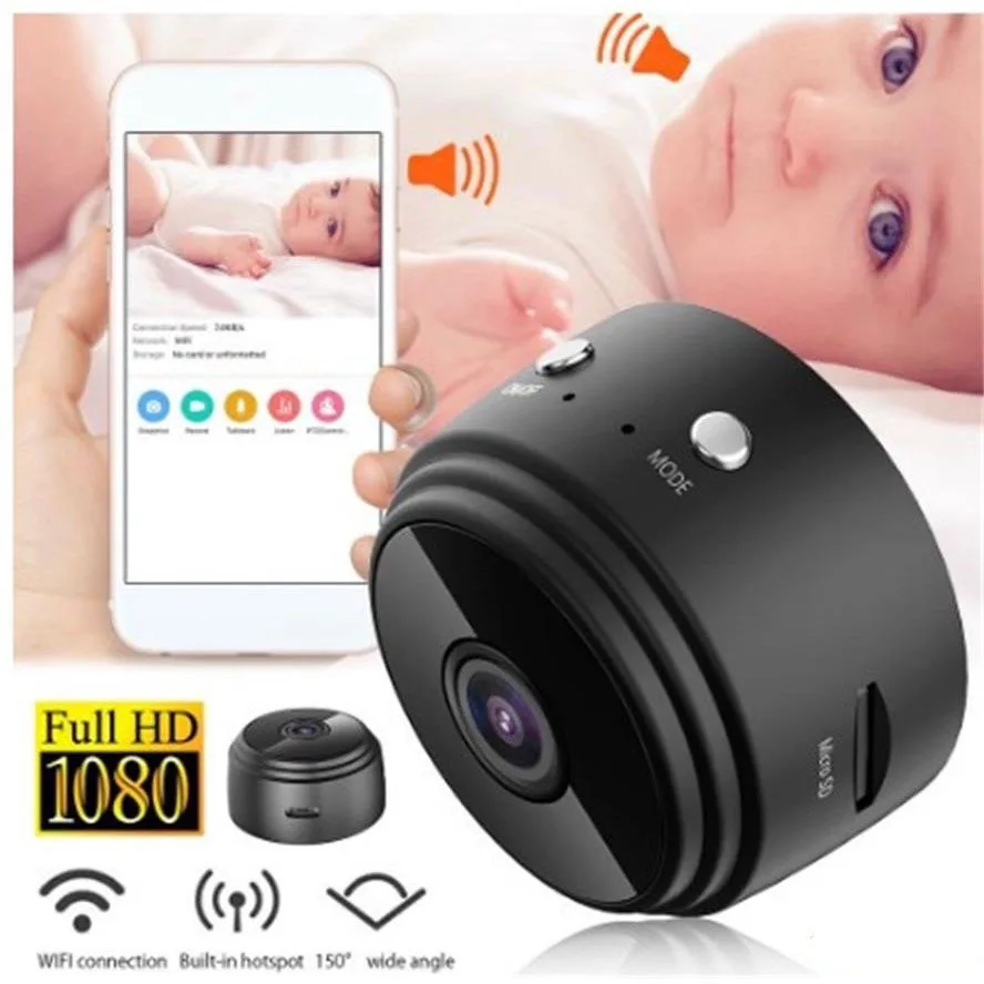 Мини-камера видеонаблюдения 1080P Wi-Fi HD 9 дюймов |