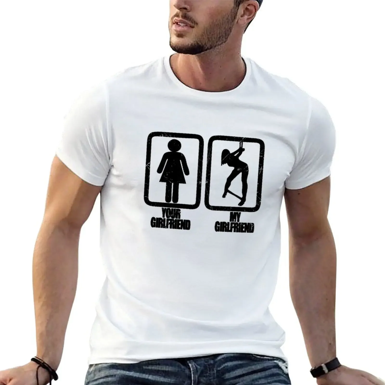 Футболка Твоя подруга моя бондаж футболка с аниме одежда в стиле хиппи топы