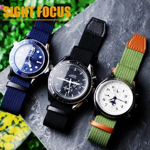 Image for 20mm 22mm Nylon Canvas Zulu Nato Watch Strap for O 