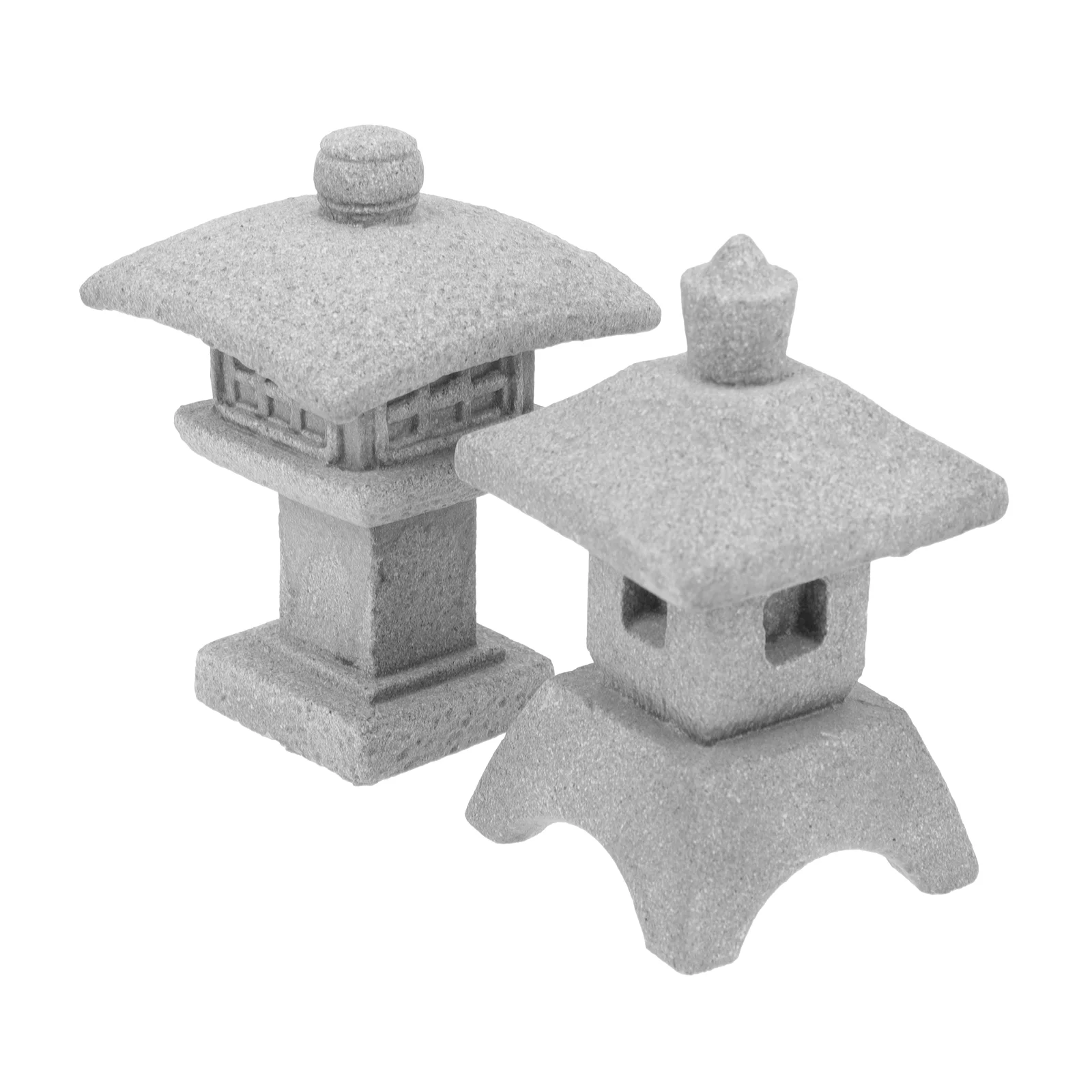 

Pagoda Miniature Garden Lantern Mini Statue Decor Bonsai Tower Japanese Ornament Chinese Decoration Shui Feng Ornaments Zen