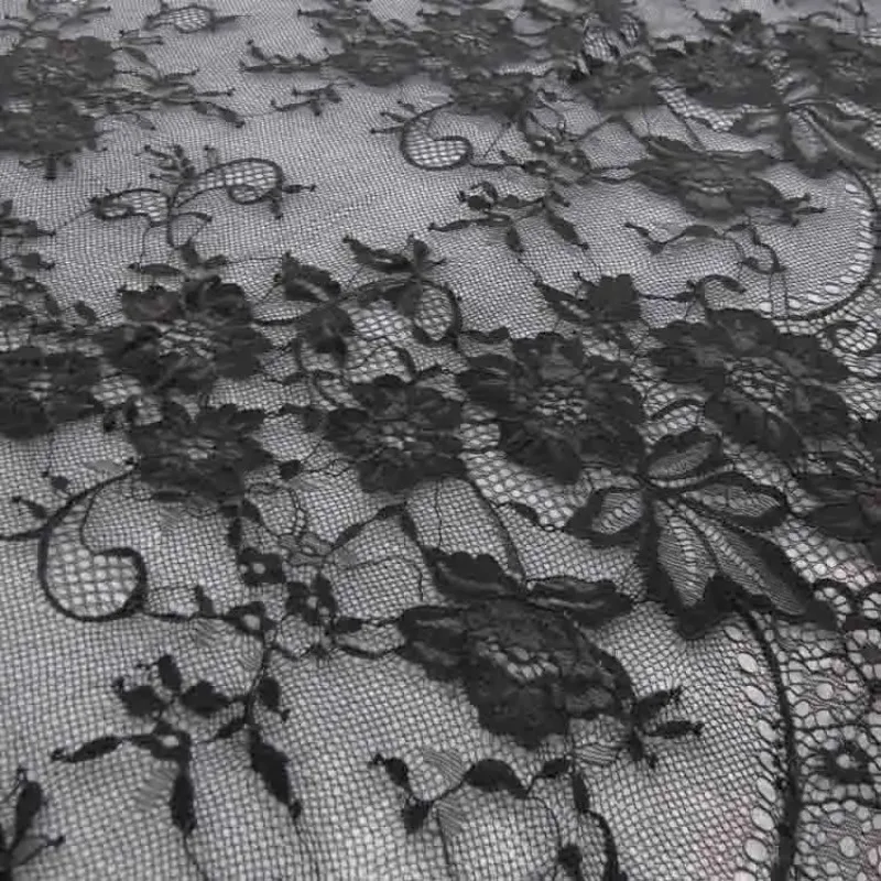150 х 300 см вуаль для ресниц черно-белая легкая кружевная ткань
