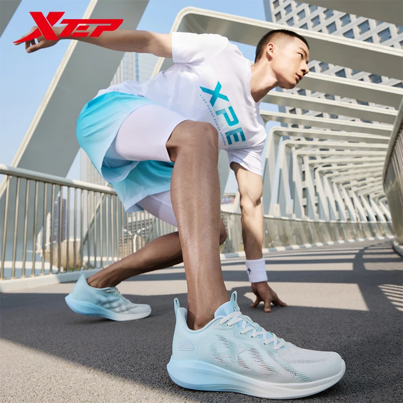 

Xtep [ Ultra Light 5.0 ] Men's Shoes Running Shoes Light Spring Summer Absorbing Soft Sole Mesh Surface Casual 878219110041