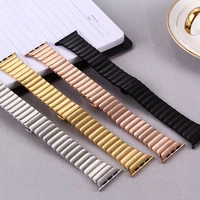 stainless steel strap for apple watch band 44mm 40mm 45mm 41mm 42mm 38mm 45 metal bracelet iwatch series 3 4 5 6 se 7